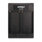 LedGo dual NP-F to V-lock adapter